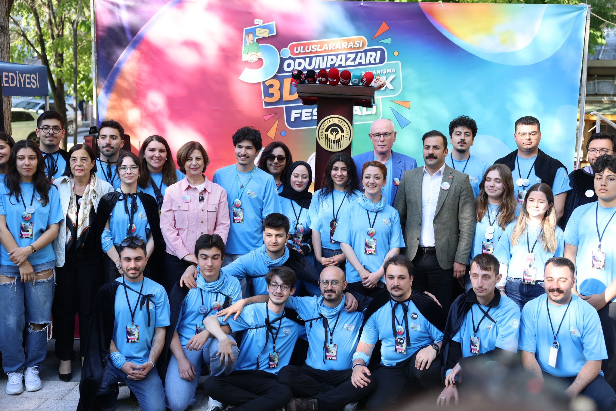 5. Uluslararası Odunpazarı 3D Gençlik Festivali'ne yoğun katılım