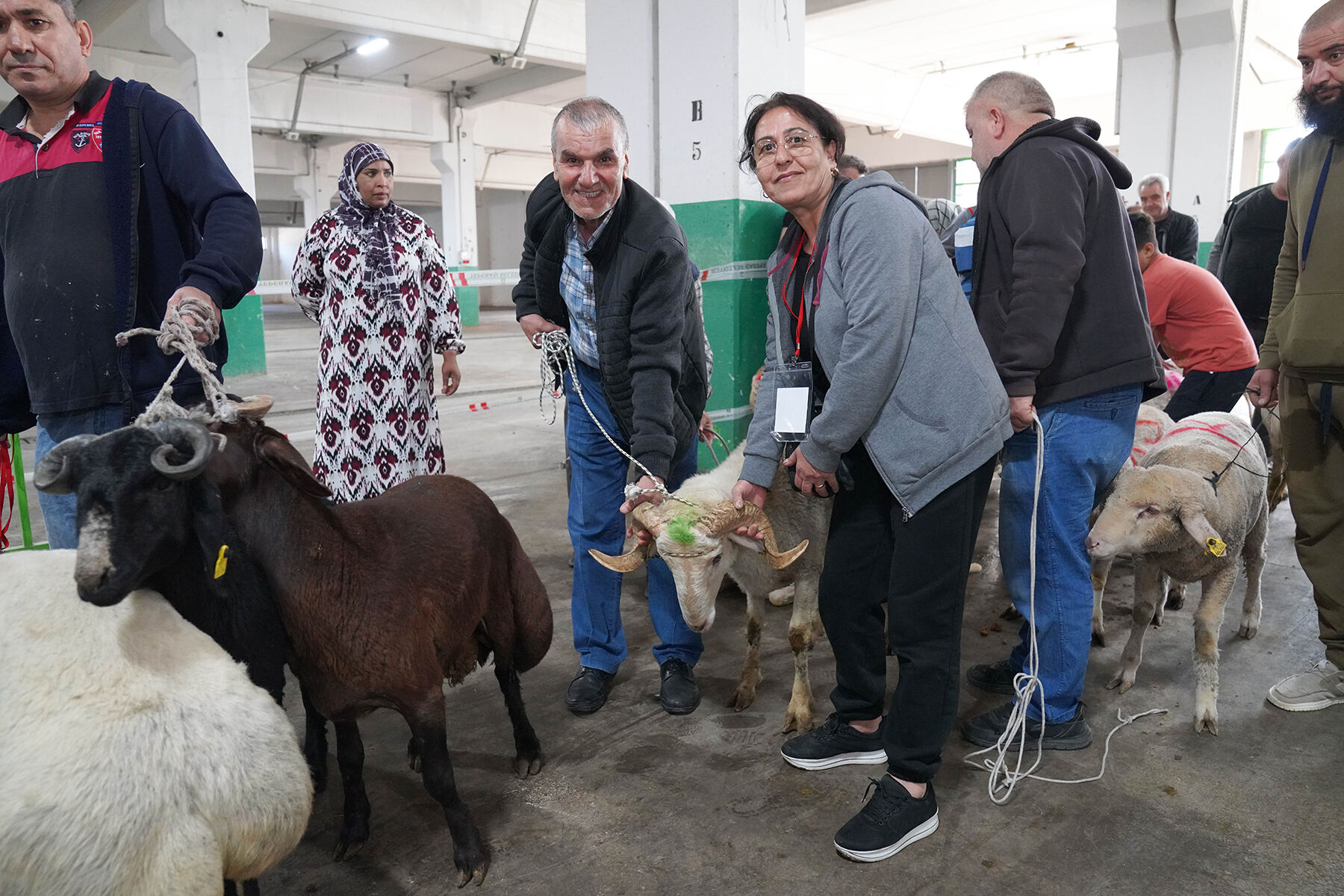 Bayram huzuru Tepebaşı'nda yaşandı