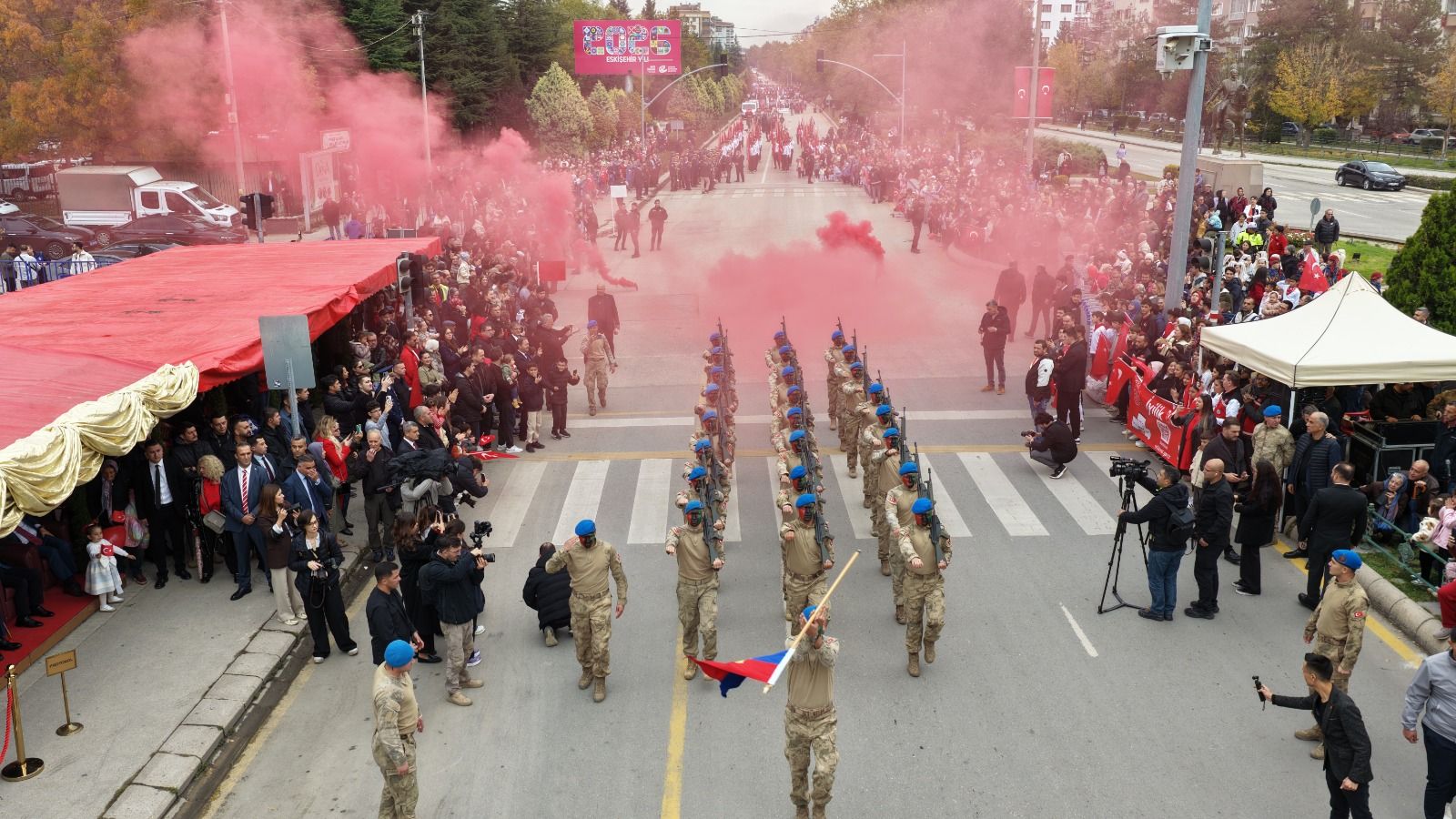 Eskişehir 29 Ekim sevincini hep birlikte yaşadı