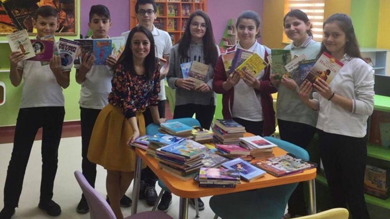 Binlerce kitap 49 köy okuluna ulaştırıldı