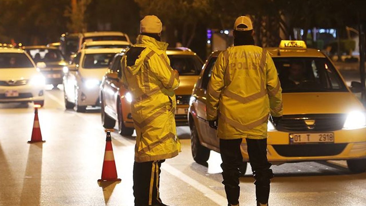 Bir gecede 16 bin ceza yazıldı