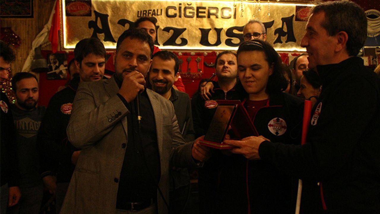 Görme Engelliler Spor Kulübüne malzeme desteği