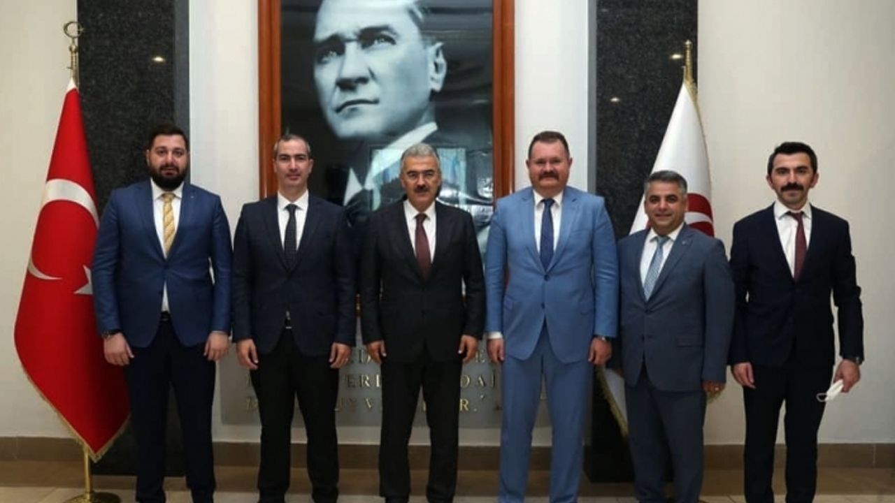ESMİAD'dan Valiye hayırlı olsun ziyareti