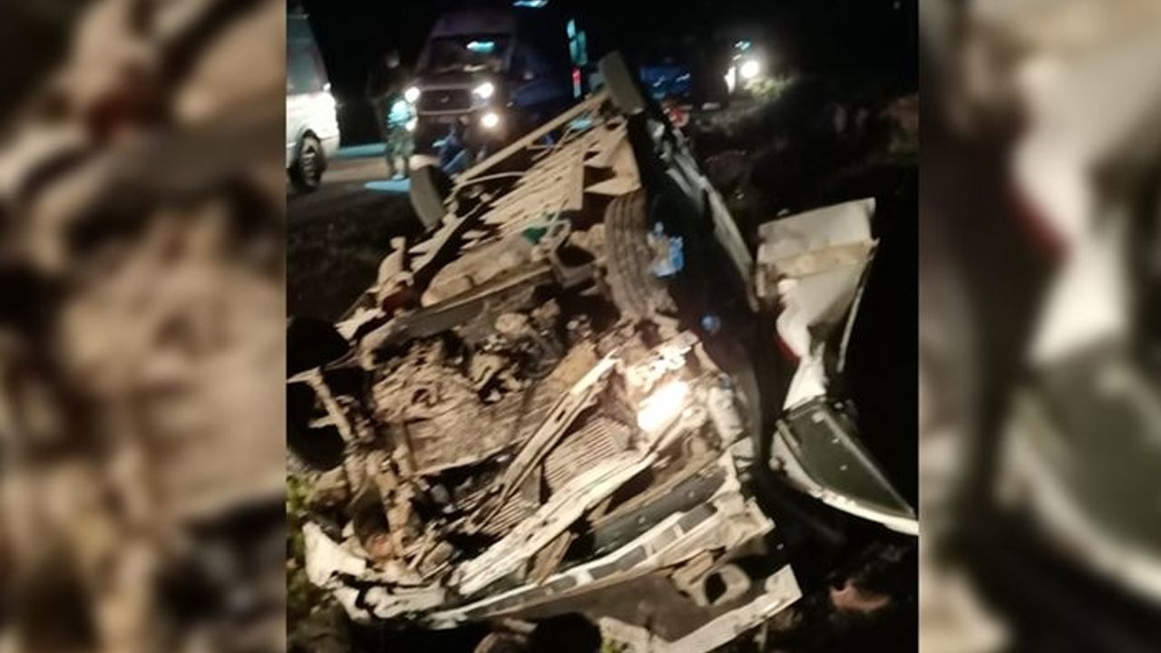 Van'da feci kaza! ölü, 41 yaralı