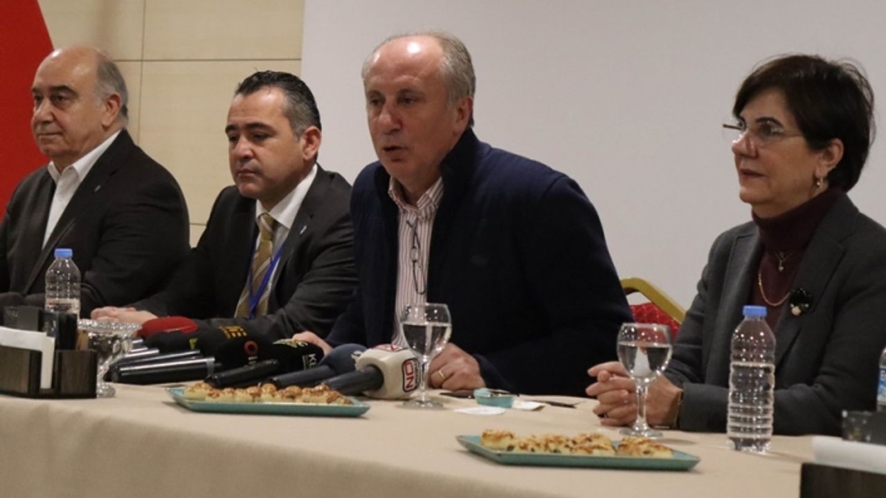 Muharrem İnce'den Kılıçdaroğlu'na tepki