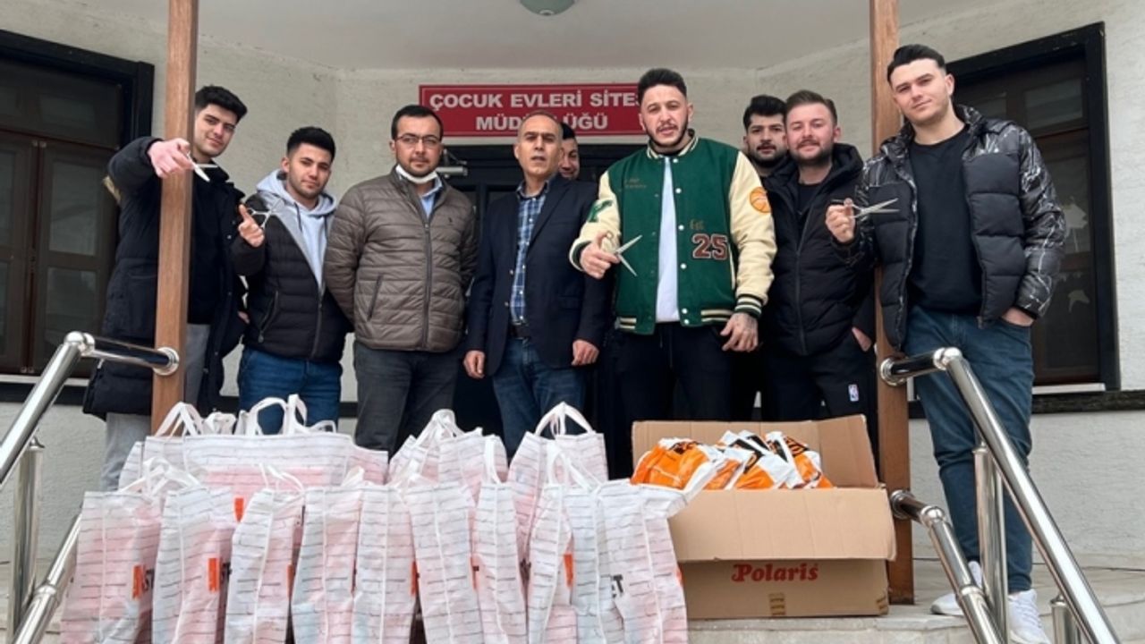 Eskişehirli kuaförden örnek hareket