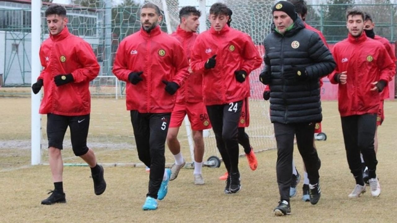Eskişehirspor kritik maç için hazırlanıyor
