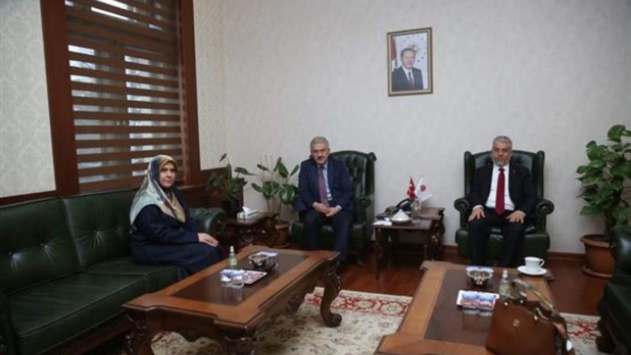 Berrin Erdoğan ve Sabri Erdoğan Müftülükteki görevlerine başladı