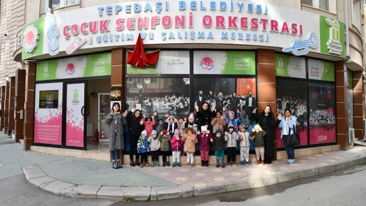 Enstrümanlar bu kez küçük parmaklara değdi