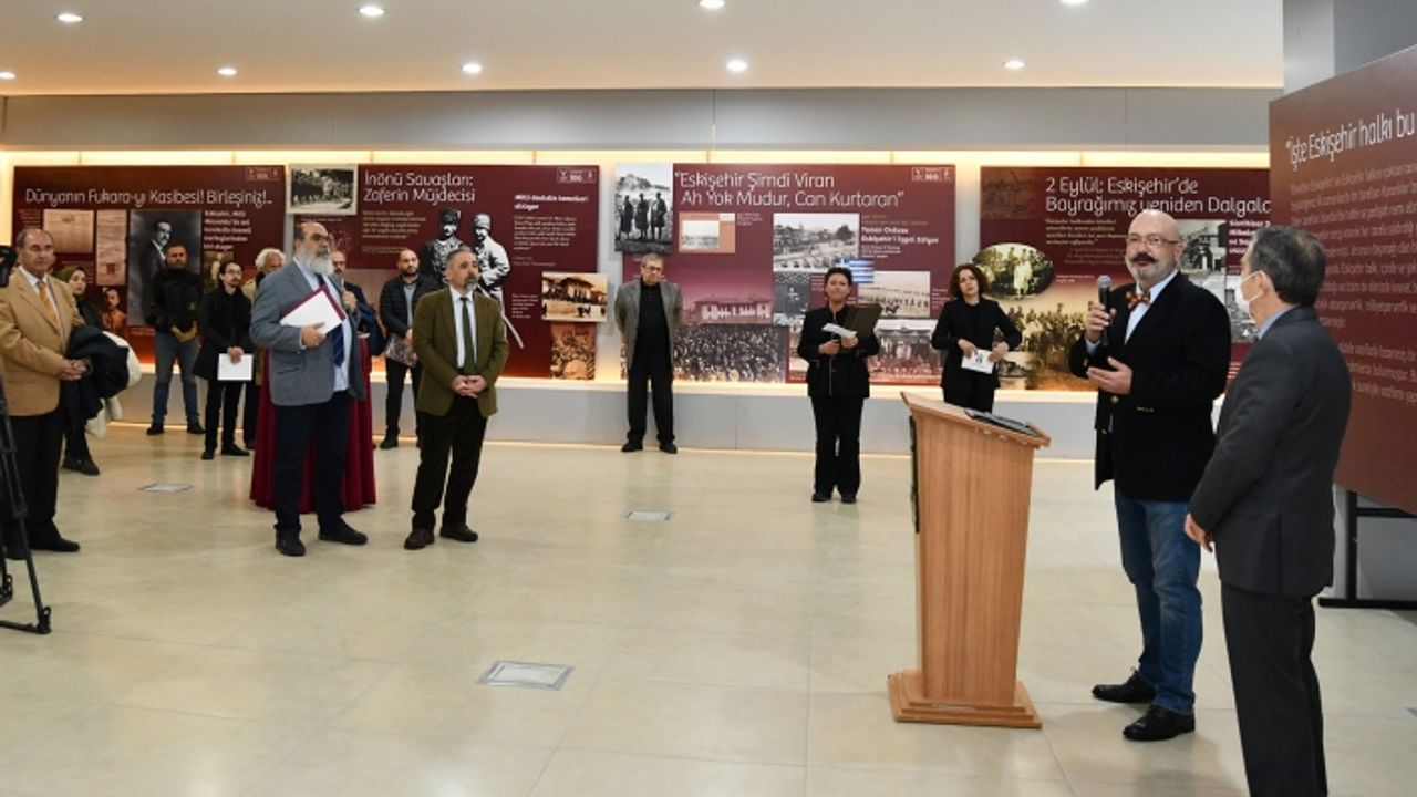 100. Yılında Eskişehir'in Kurtuluşu Sergisi açıldı