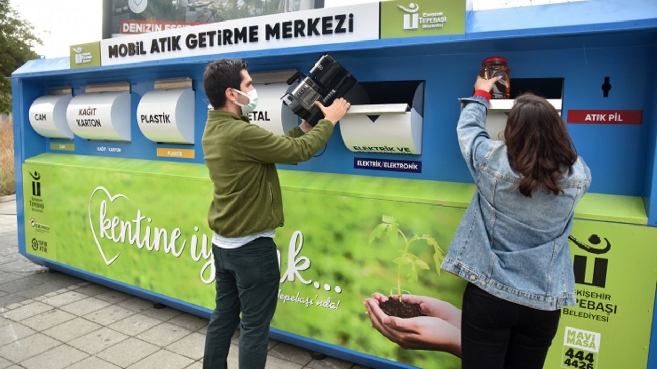 14 yılda 107 bin ton atık geri dönüştü