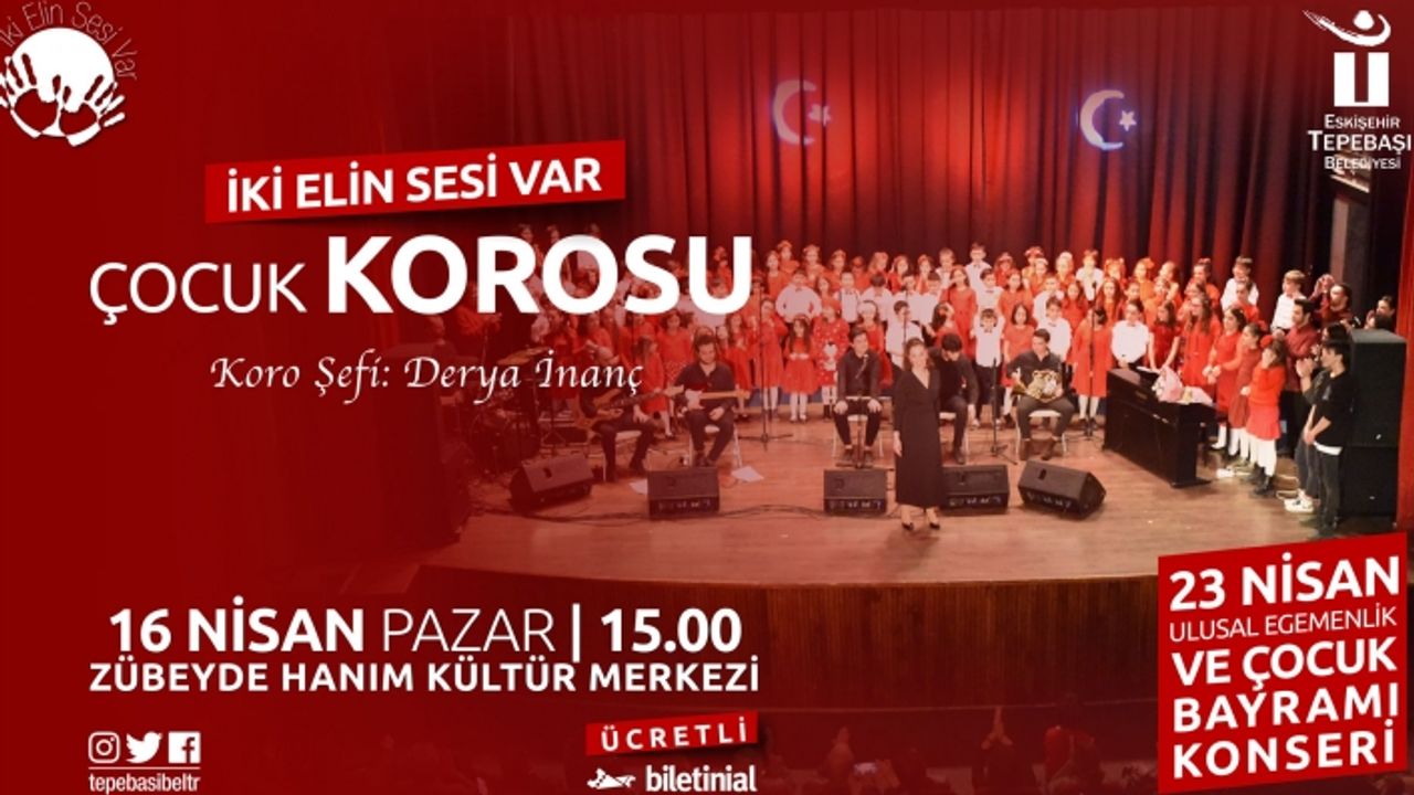 Çocuk Korosu'ndan 23 Nisan özel konseri