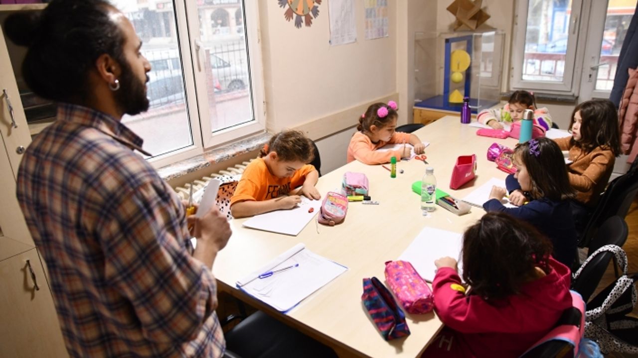 Çocuklar burada matematiği severek öğreniyor