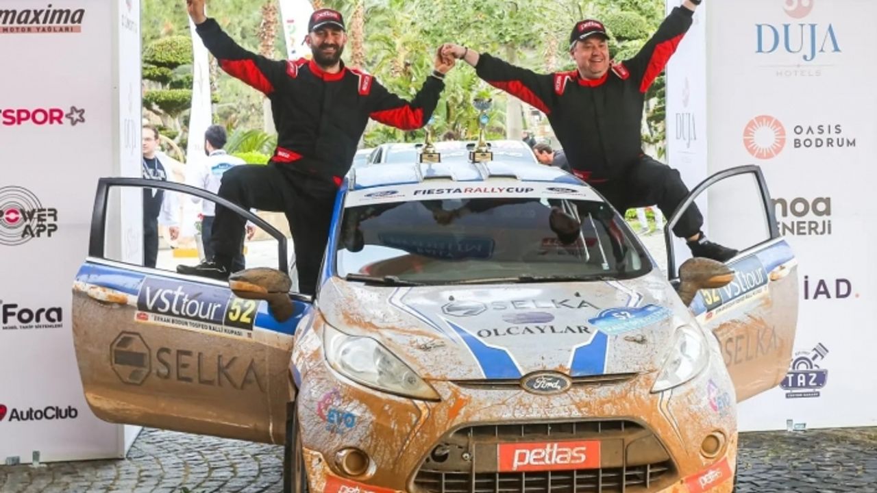Evren Olcay ve Yenal Kaya 2023 TOSFED Ralli Kupası'nda 2. oldu