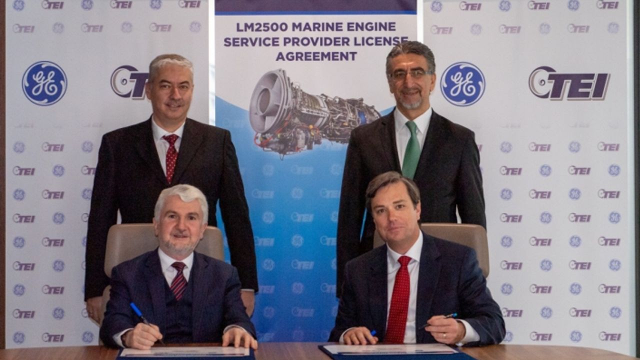 GE Marine ve TEI arasında lisans anlaşması imzalandı