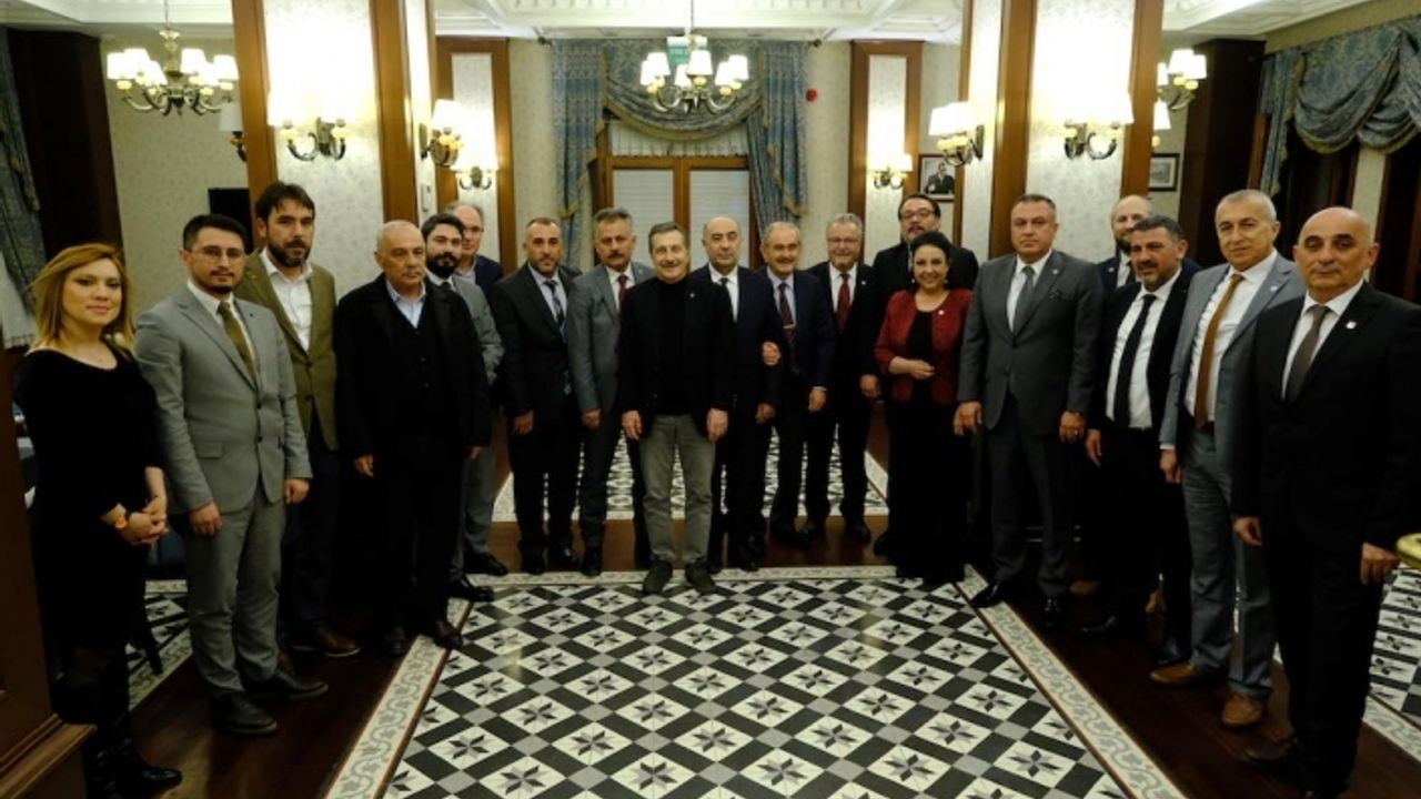 Millet İttifakı temsilcileri Büyükerşen'in ev sahipliğinde buluştu