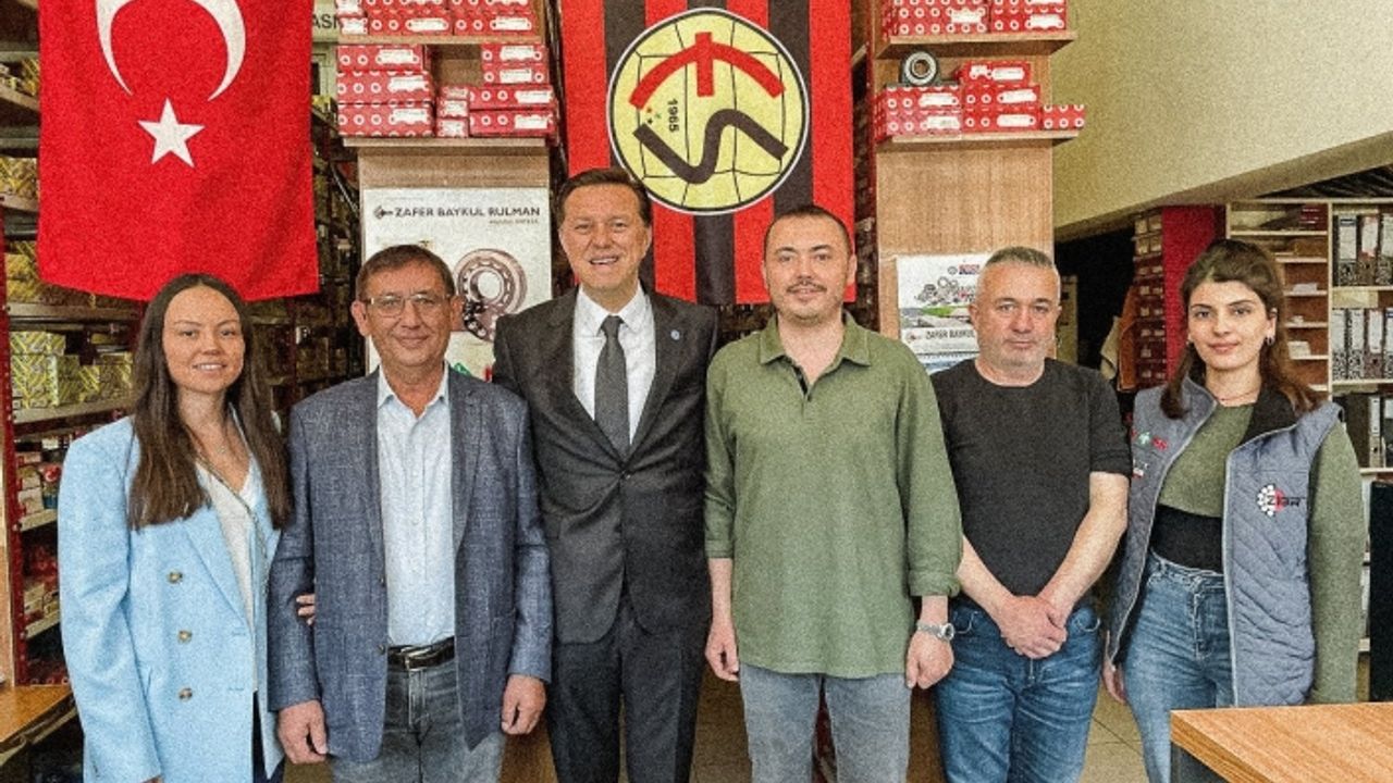 Nebi Hatipoğlu küçük sanayi esnafının nabzını tuttu