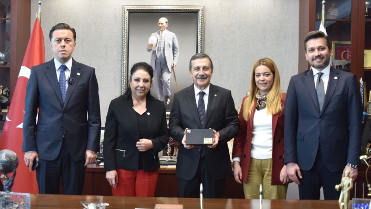 İYİ Parti'den Başkan Ataç'a ziyaret