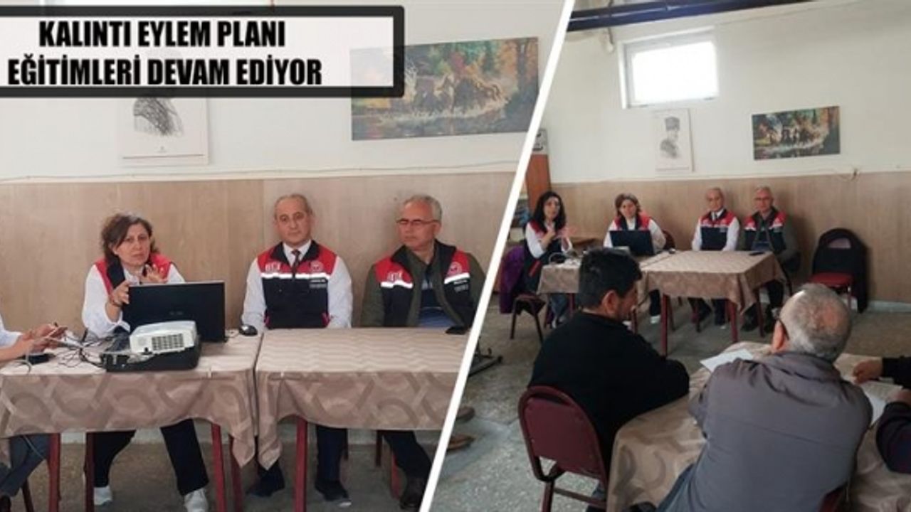 Mihalgazi üreticisine kalıntı eylem planı eğitimi