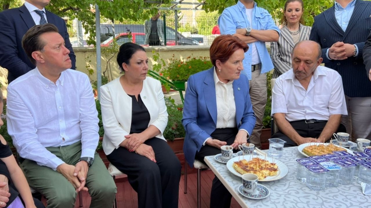 İYİ Parti Lideri Akşener'den Başkan Toptaş'a geçmiş olsun ziyareti