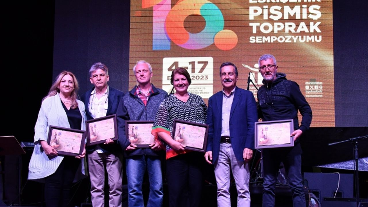 16. Uluslararası Eskişehir Pişmiş Toprak Sempozyumu törenle sona erdi