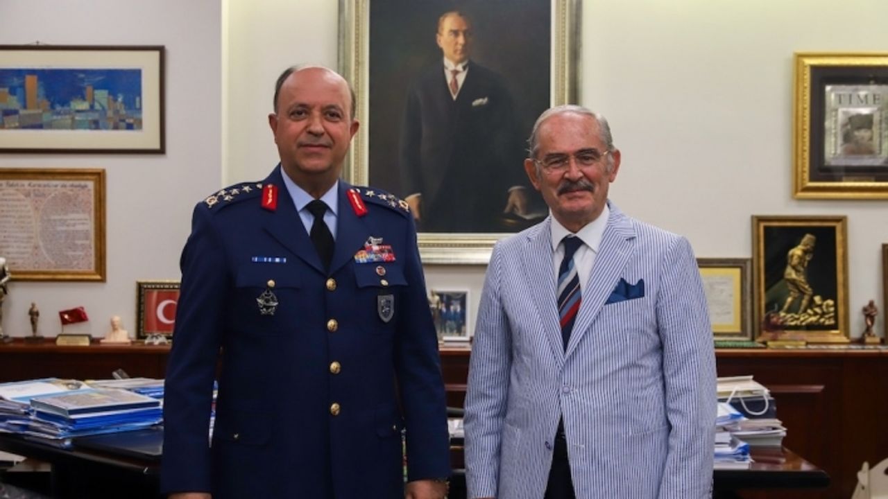 Orgeneral Güneykaya'dan Büyükerşen'e ziyaret