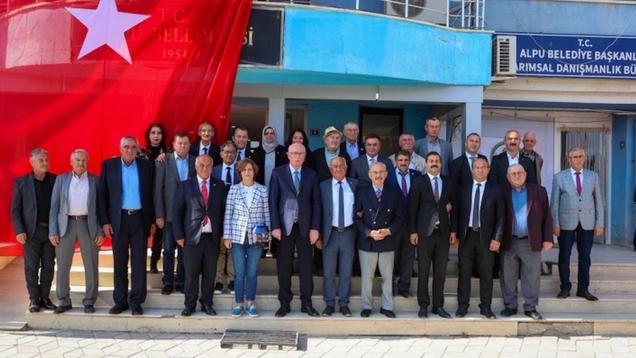 Başkanlar Alpu'da bir araya geldi