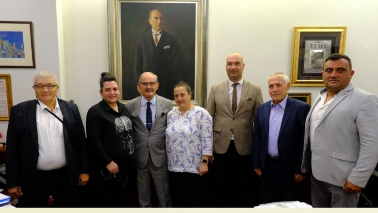 CHP İnönü Yönetiminden Büyükerşen'e ziyaret