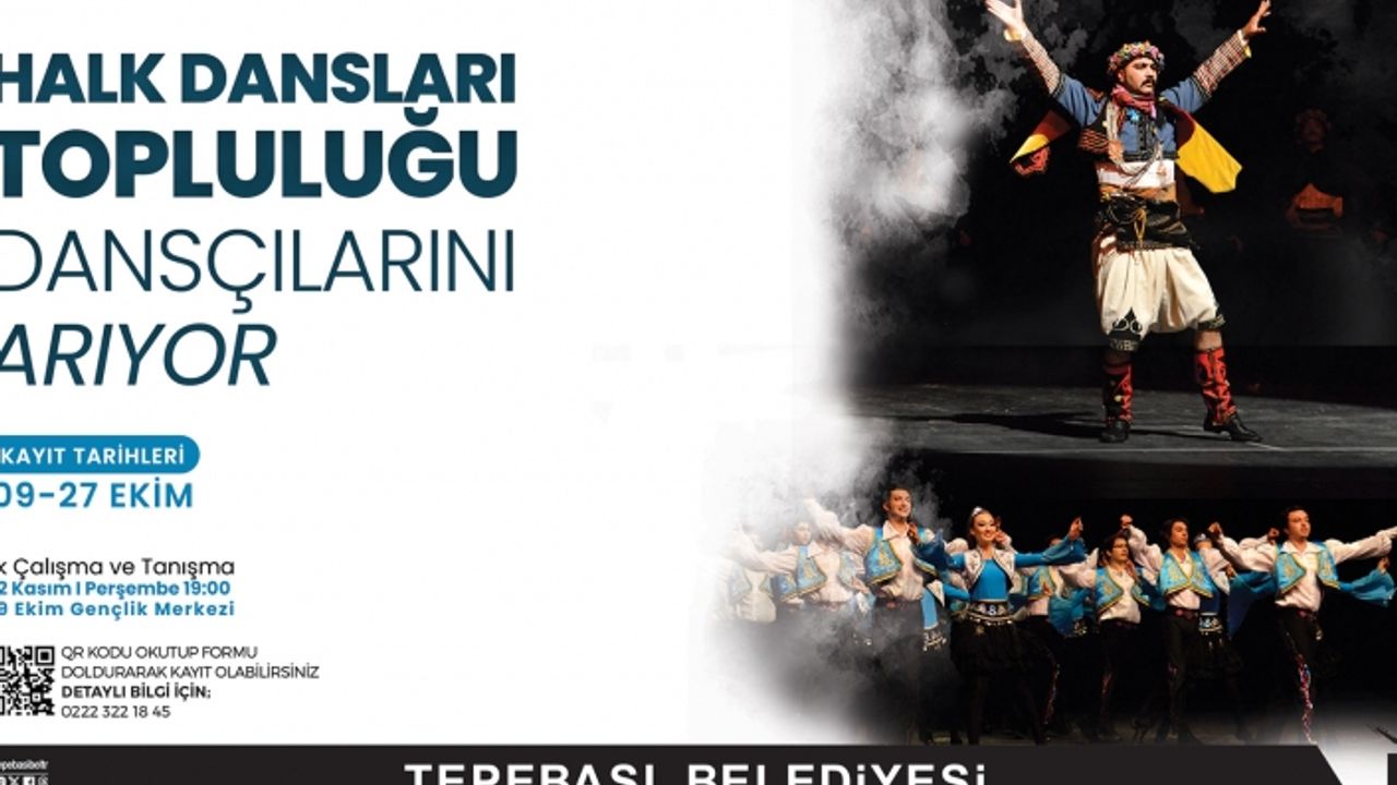 Halk Dansları Topluluğu dansçılarını arıyor