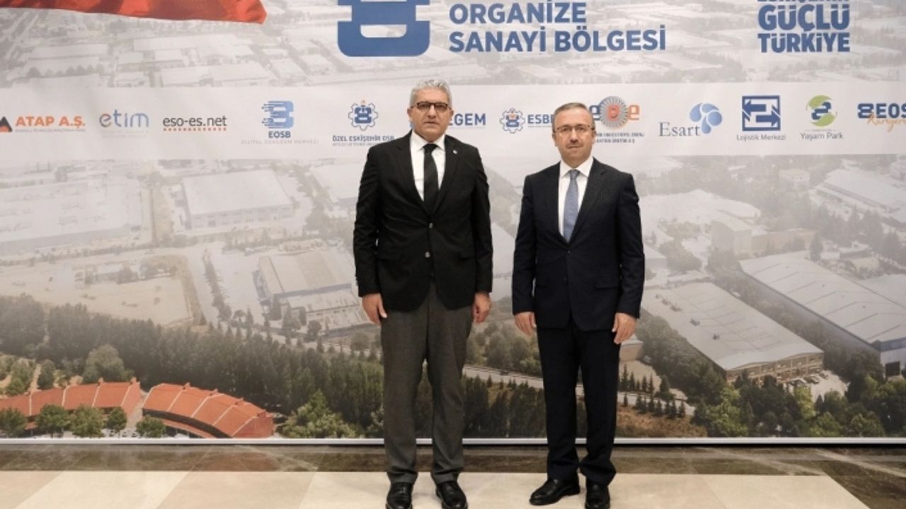 İl Milli Eğitim Müdürü Sinan Aydın'dan EOSB ziyareti