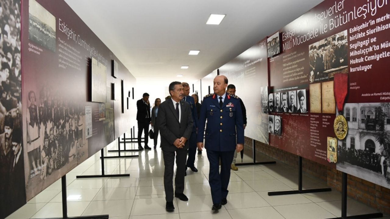 Başkan Ataç Orgeneral GÜneykaya'yı ağırladı