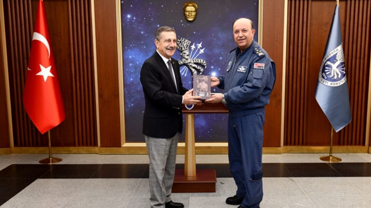Başkan Ataç'tan Orgeneral Güneykaya'ya ziyaret