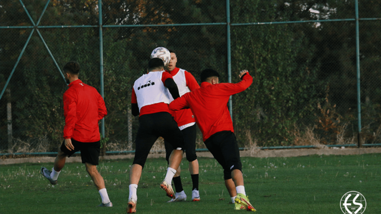 Eskişehirspor Sincan Belediyespor maçına hazırlanıyor