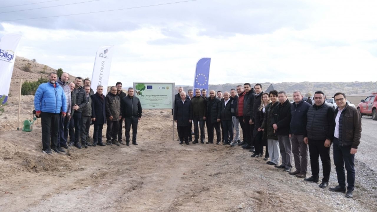ETO- Avrupa Birliği Hatıra Ormanı'na 10 bin fidan dikildi