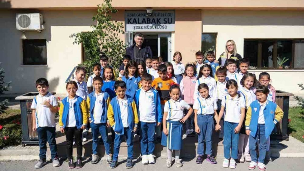 Şeker İlkokulu'nda artık 'Su Kahramanları' var