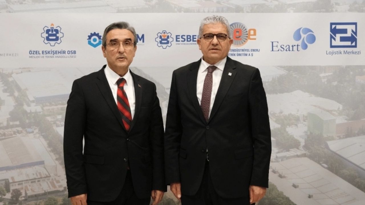 Tepebaşı Kaymakamı Yücel'den EOSB ziyareti
