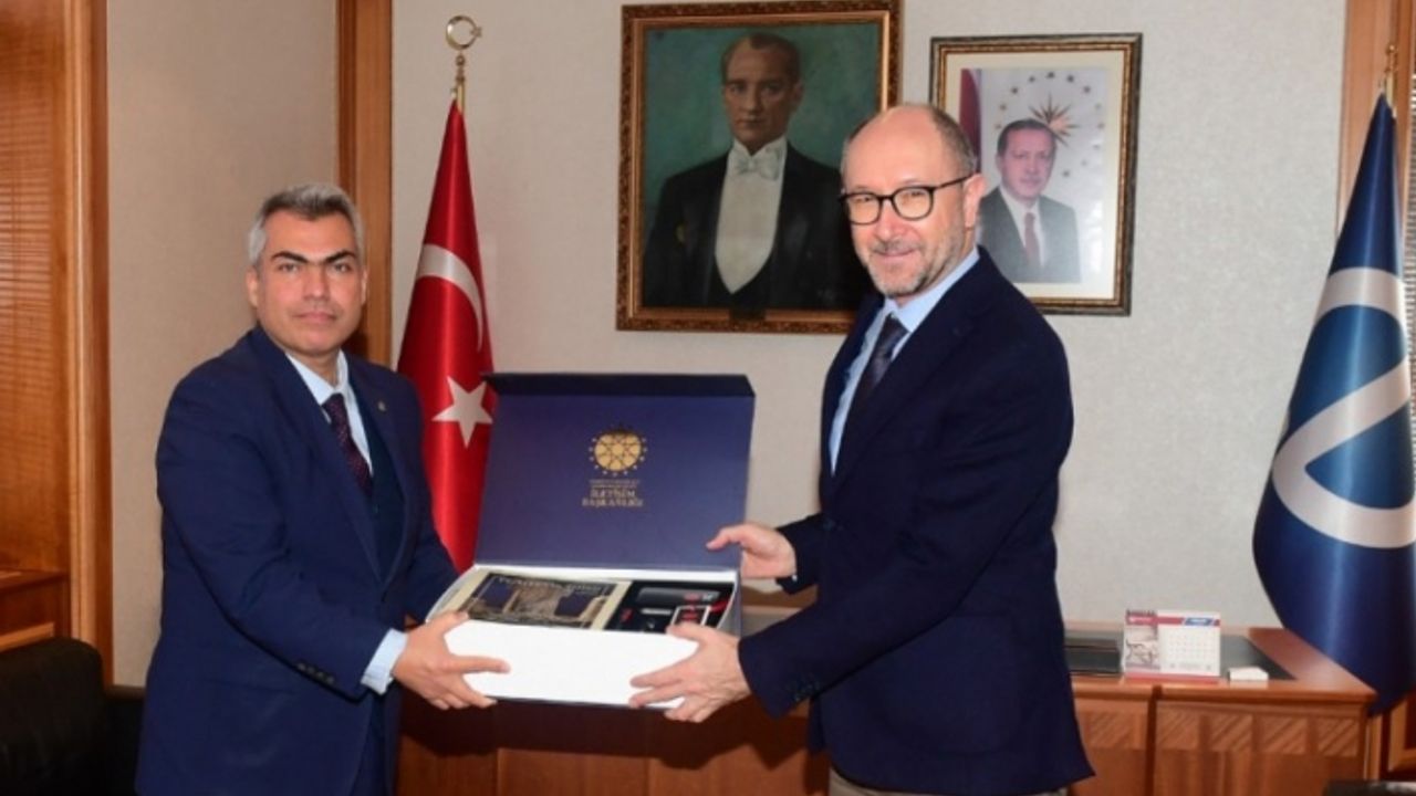 İletişim Başkanlığından Rektör Erdal’a ziyaret