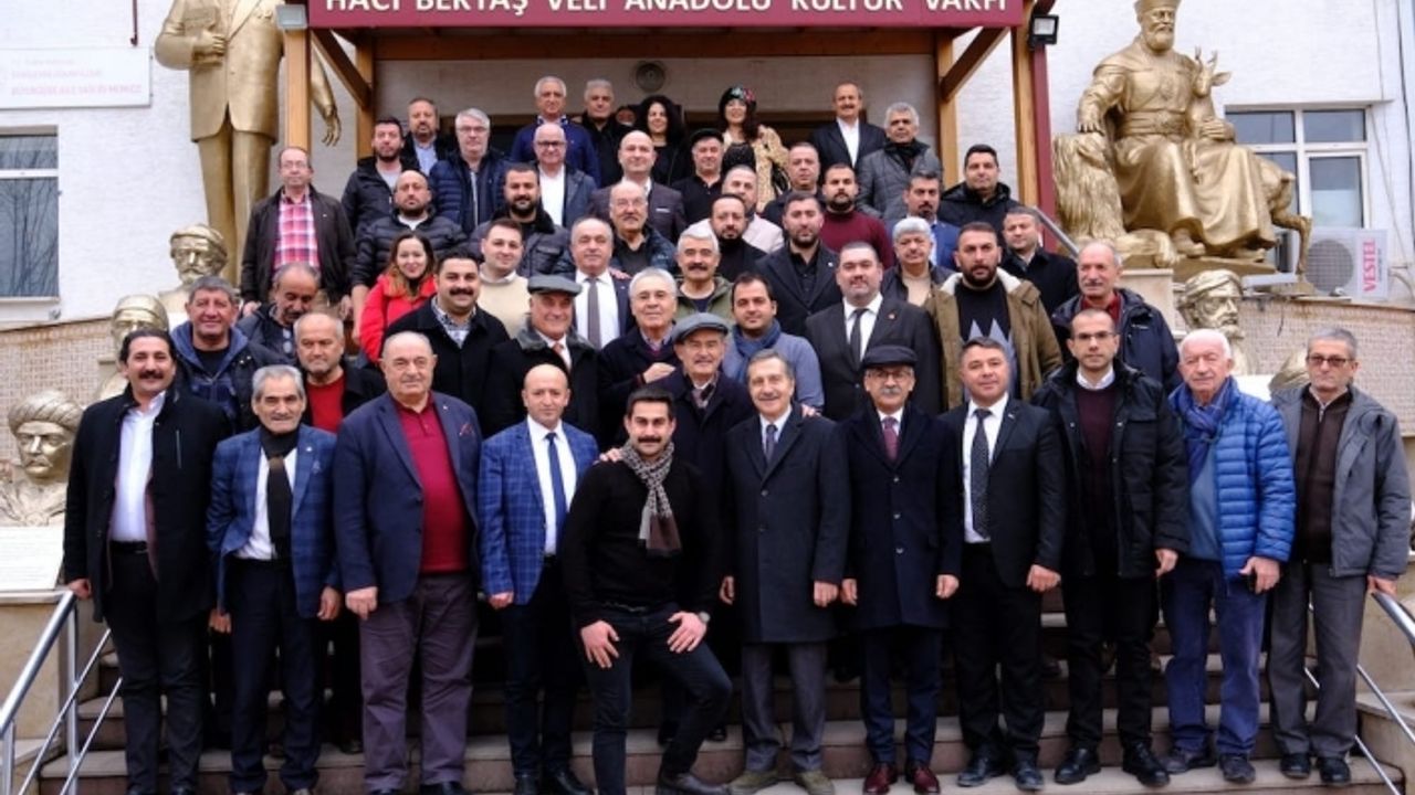 Büyükerşen'den Hacı Bektaş Veli yönetimine ziyaret
