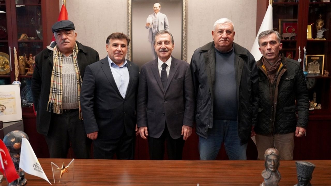 CHP Günyüzü'nden Başkan Ataç'a ziyaret