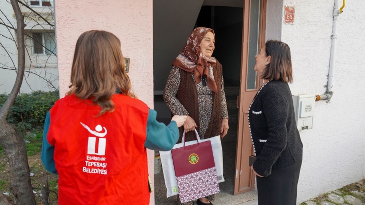 Şehit yakını ve gazilere yeni yıl ziyareti