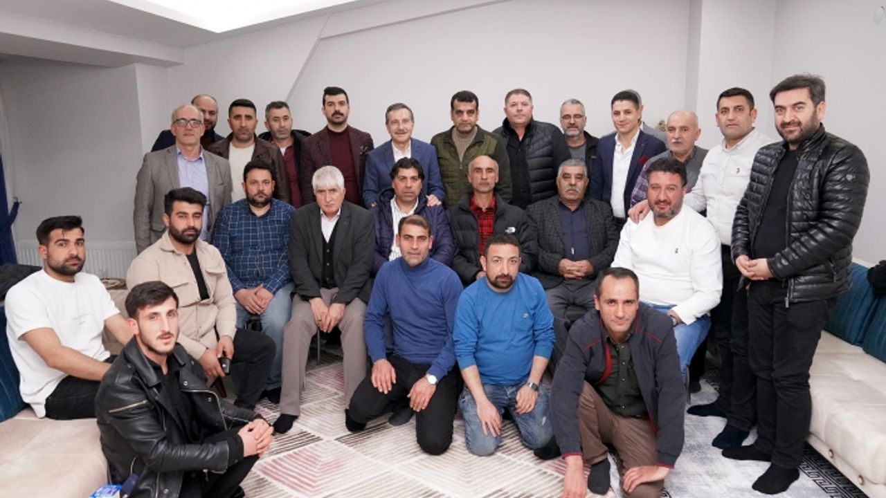 Başkan Ataç ev ziyaretlerini sürdürüyor