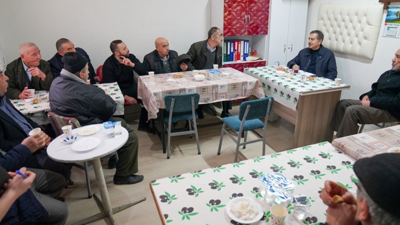 Başkan Ataç'tan Şirinyer Cami Yaptırma ve Yaşatma Derneği'ne ziyaret