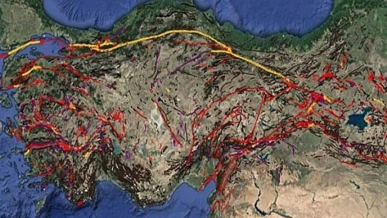 Diri fay haritası güncellendi! Bakın Eskişehir hangi risk bölgesinde