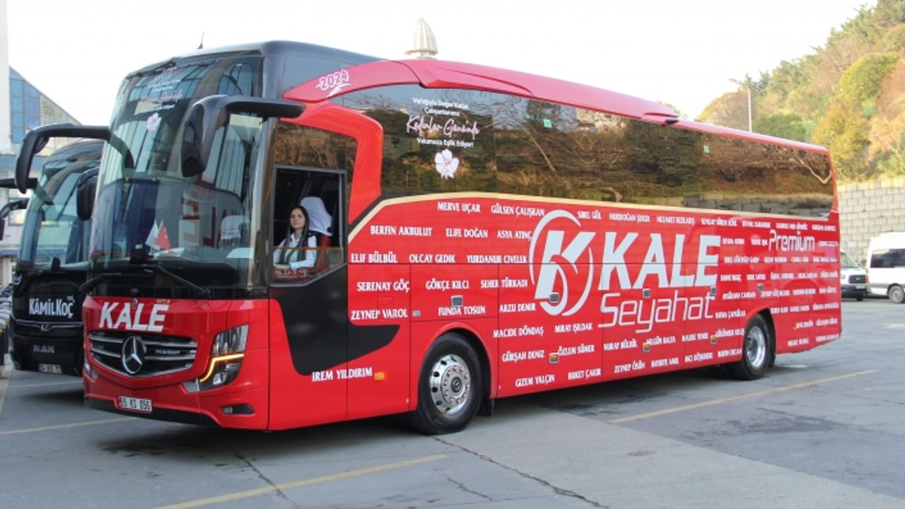 Kale Seyahat'in otobüsleri kadın gücü ile yollara çıkıyor