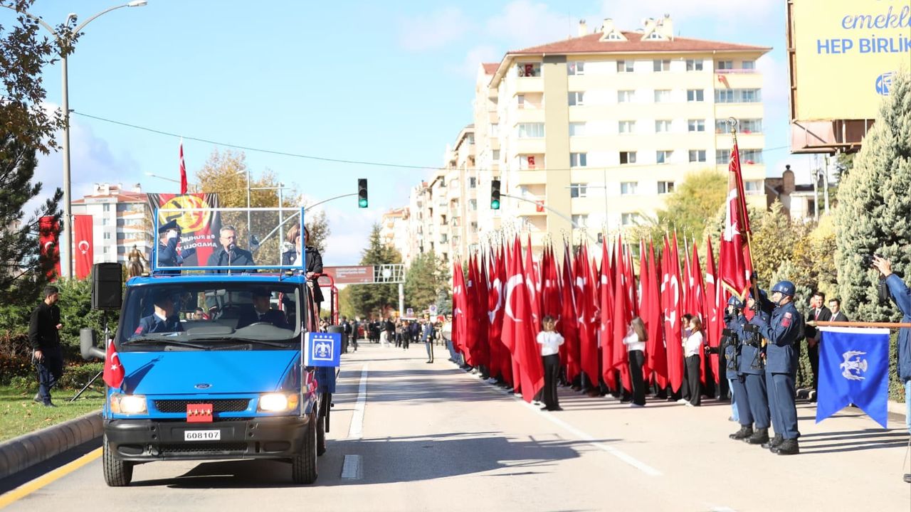 Cumhuriyetin 102. yılı coşkuyla kutlandı