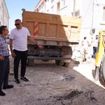 Başkan Ataç, Yeni Mahalle'deki çalışmaları yerinde inceledi