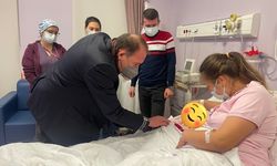 Eskişehir'de 2023'ün ilk bebeği Ayliz Ada oldu