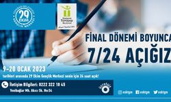 Öğrenci dostu belediyeden final döneminde kesintisiz hizmet