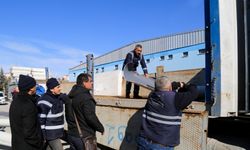 Büyükşehir'den barınma ve hijyen desteği sürüyor