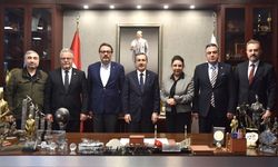 Millet İttifakı temsilcilerinden Başkan Ataç'a ziyaret